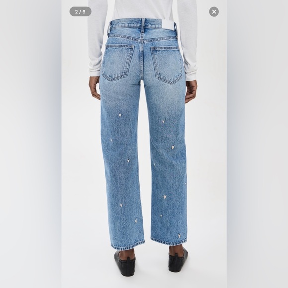 Pistola Lexi Jeans Confetti Vintage Women's Jeans - Blue - Picture 4 of 11